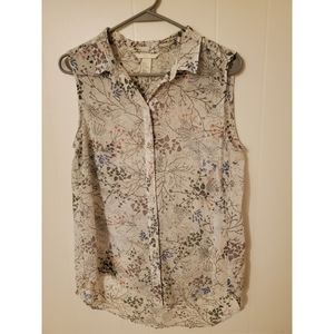 H&M button down blouse